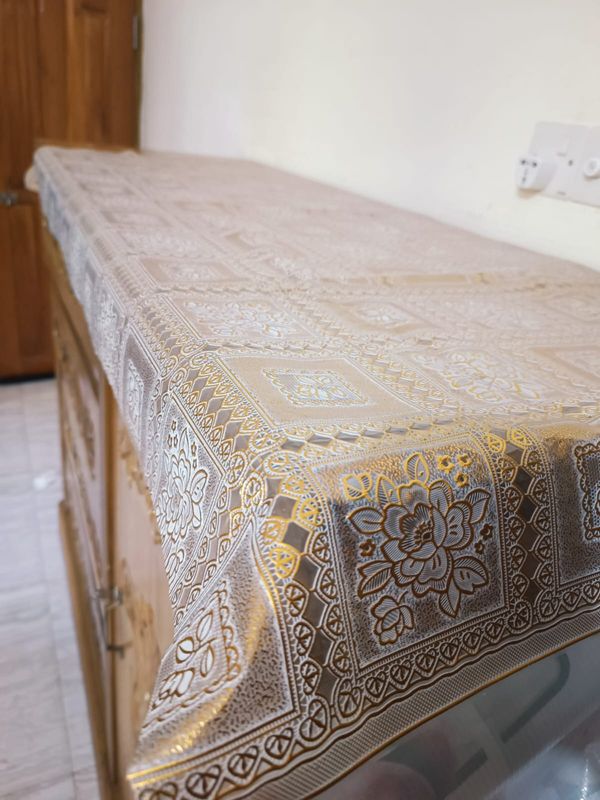 Chest Drawer Cover Golden PVC soft Mat -lira.2