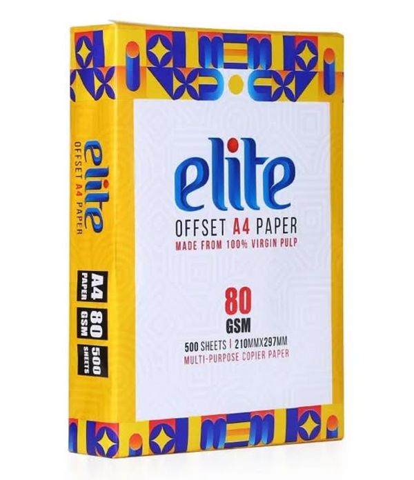 Elite 80gsm Offset A4 Multi Purpose Copier Paper