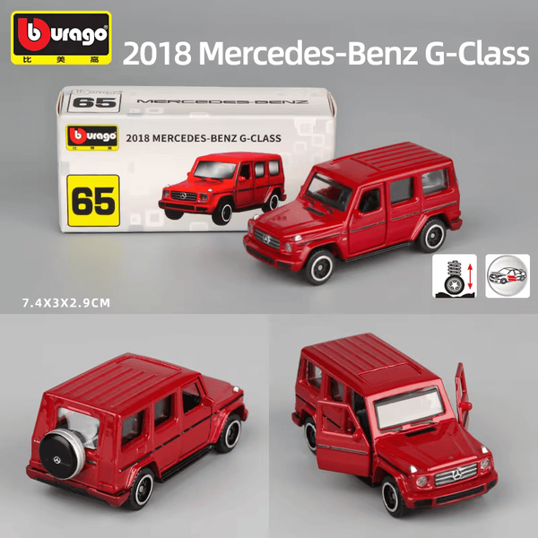 Bburago 1:64 2018 Mercedes-Benz G-Class Diecast Model Car