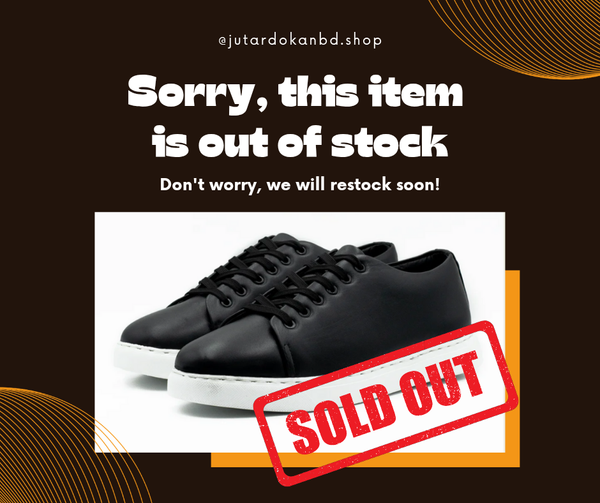 Black Sneaker (Clearance Sale)