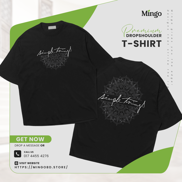 Simple Things - Dropshoulder Tshirt
