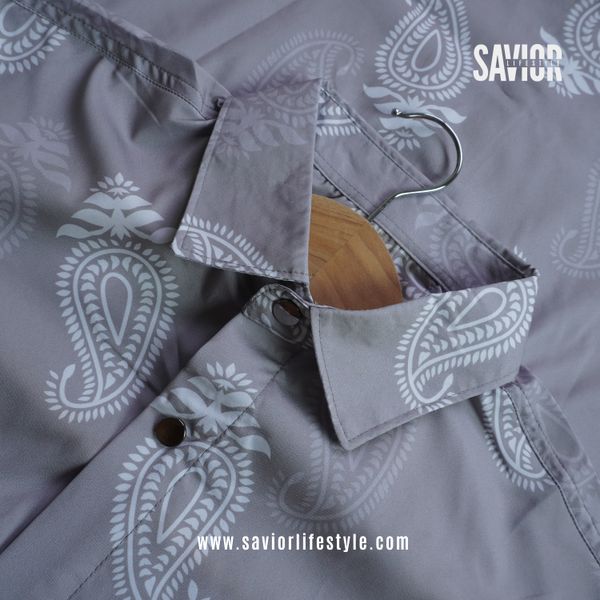 Smokey Paisley - Full Sleeve Party Wear Print Shirt