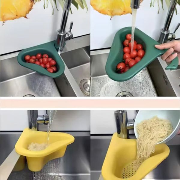 Corner basin bucket