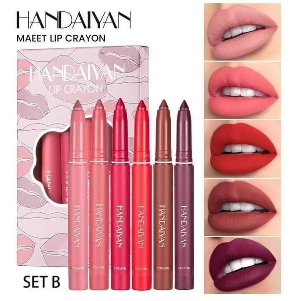 handiyan lip crayon 6 piece