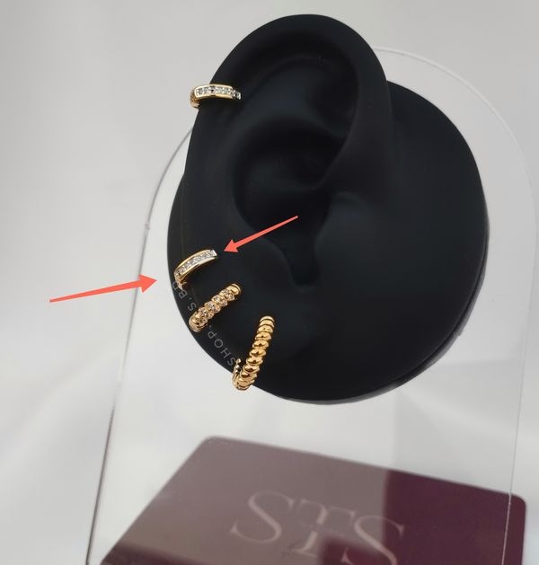 Pico helix hoops 0.5 cm