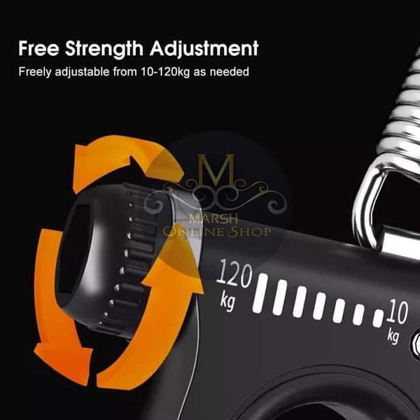💥Outtobe Hand Gripper 10-120KG Adjustable Hand Exerciser Grip Strength Trainer Automatic Counting Hand Spring Gripper - Image 4