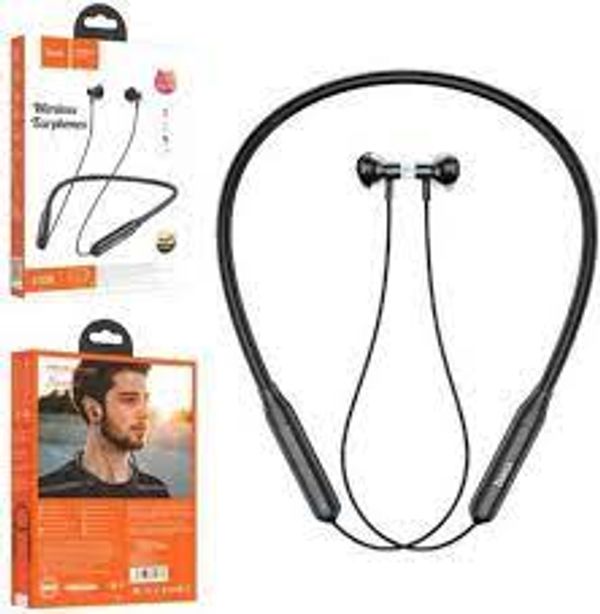 Hoco ES58 Wireless Earphone Bluetooth 5.0 Magnetic Neckband Earphones Bass Wireless Headphones with Mic Stereo Portable Sports Headset Bluetooth Earphone