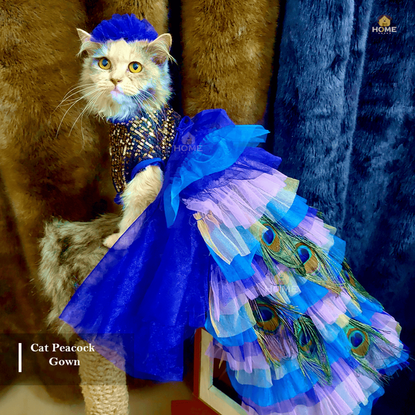 Cat Peacock gown custome