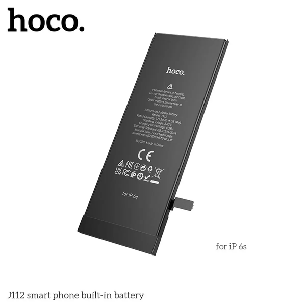 Hoco J112-ip6s Smart Li-Polymer 1715mAh Battery for iPhone 6S .