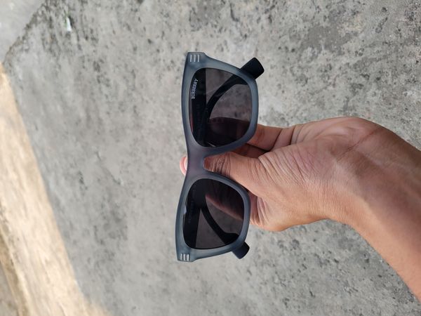 133_Premium Brand Matte Black Sunglass