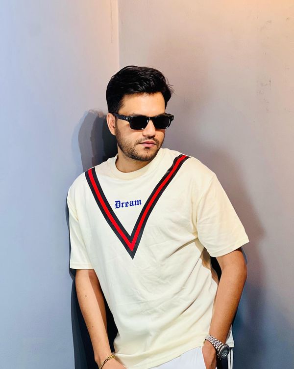 Drop Shoulder T-shirt OFF-WHITE