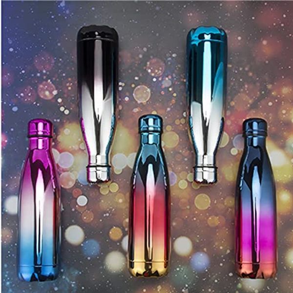 Rainbow Double-Wall Insulated Vacuum Flask