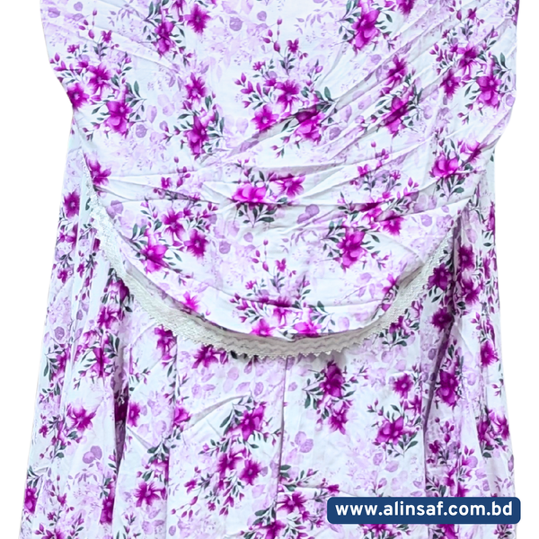 লিলেন খিমার প্লাজু সেট - LINEN KHIMAR PLAZO SET - Image 2