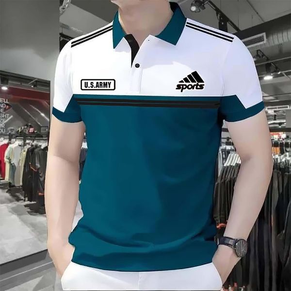 🌟 Premium 100% Cotton Polo Shirt for Men - Stylish & Comfortable Summer Wear 🌟