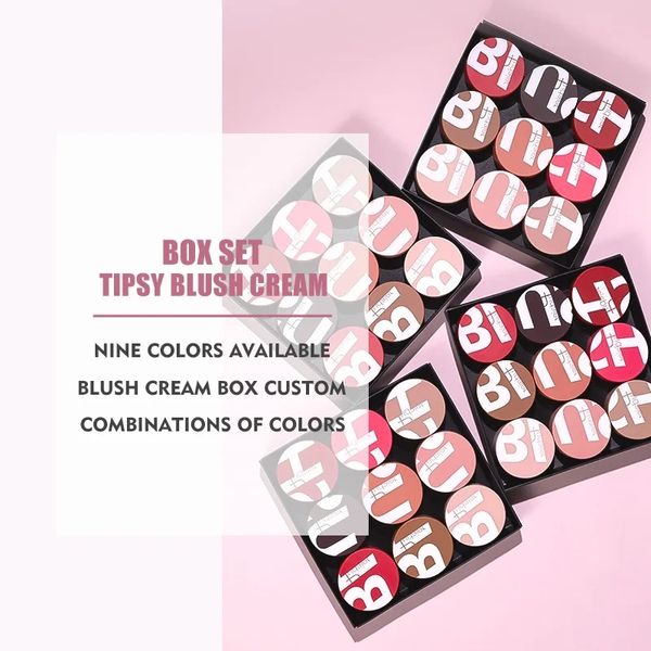 Pudaier 9 Color Blush in 1 box