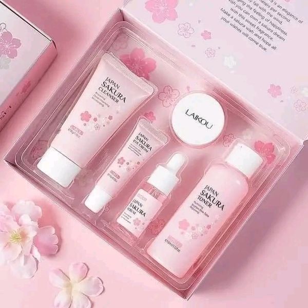 Laikou Japan sakura 5pcs set