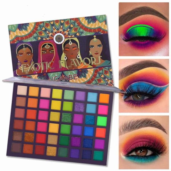 UCANBE Exotic Flavours 48 color eye shadow palette