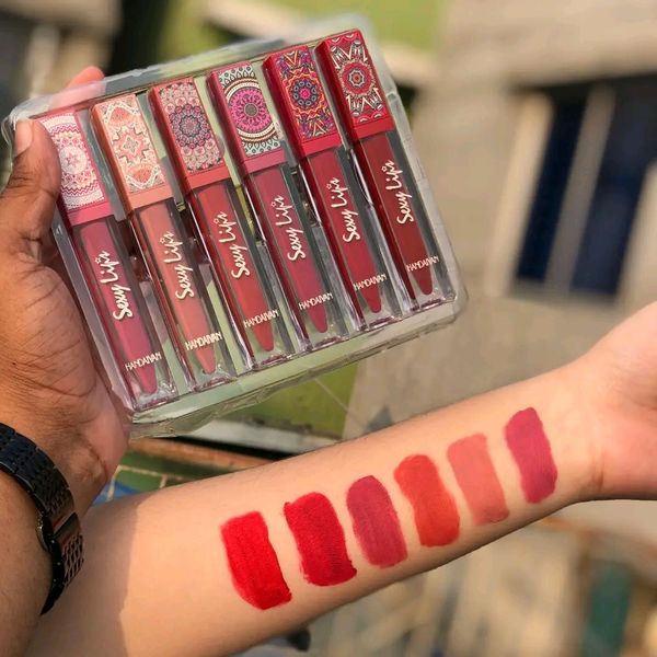 Handaiyan Sexy Lips 6 Colours Lipstick Set