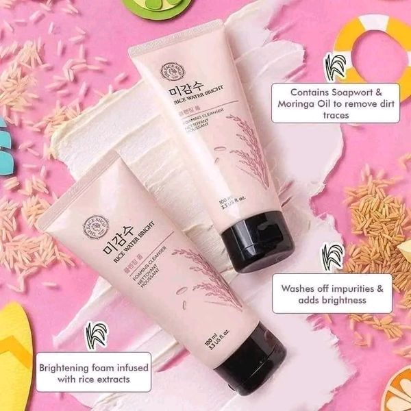 The Face shop Rice face wash