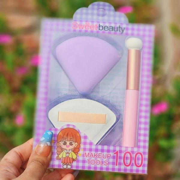 Sweet Beauty 3 Pcs Makeup puff Tools