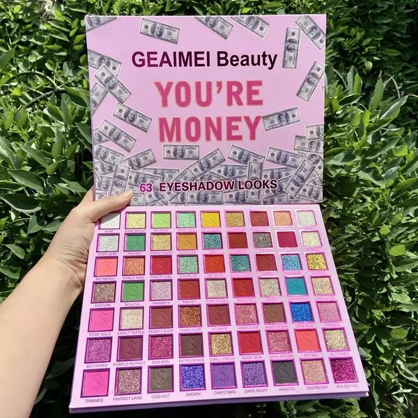 YOU'RE Money 63 colors Eye shadow palette