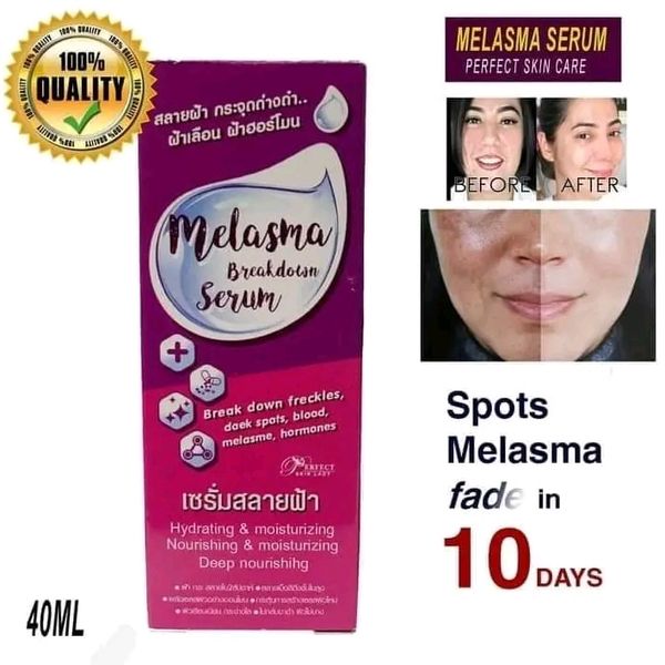 Melasma breakdown Serum