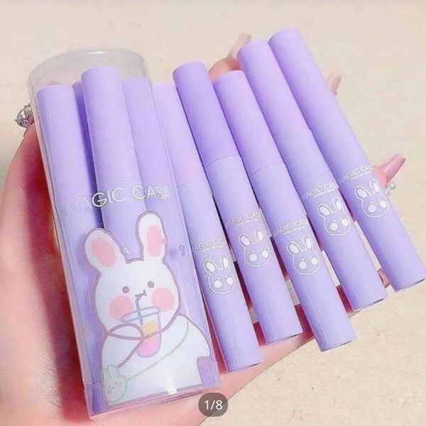 Magic Casa 6pcs lip glaze set