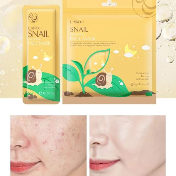 Laikou Snail Sleeping Mask