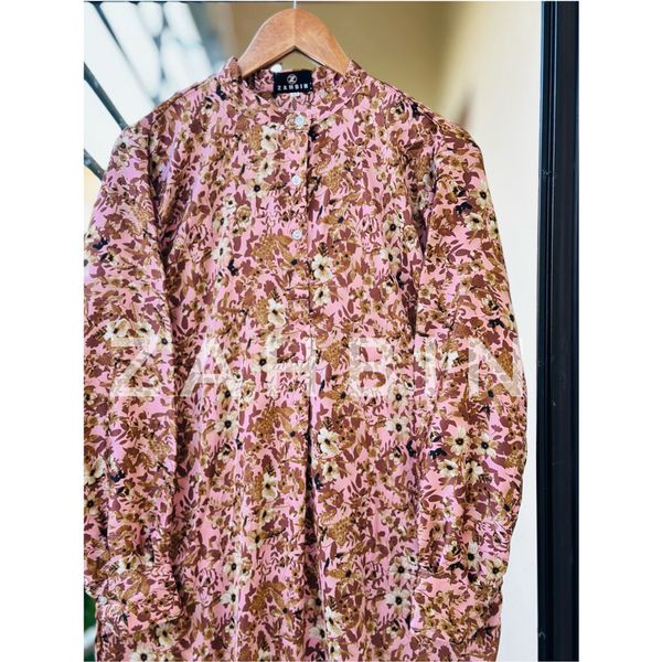 Shirt Pattern Kurti