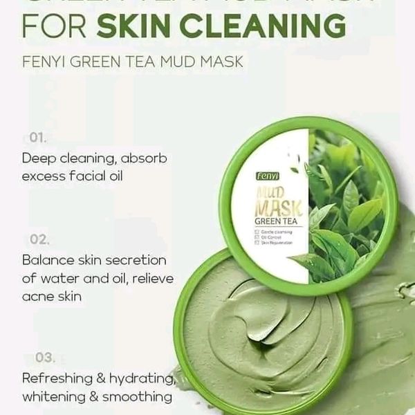 Fenyi Green Tea Mud Mask 100gm