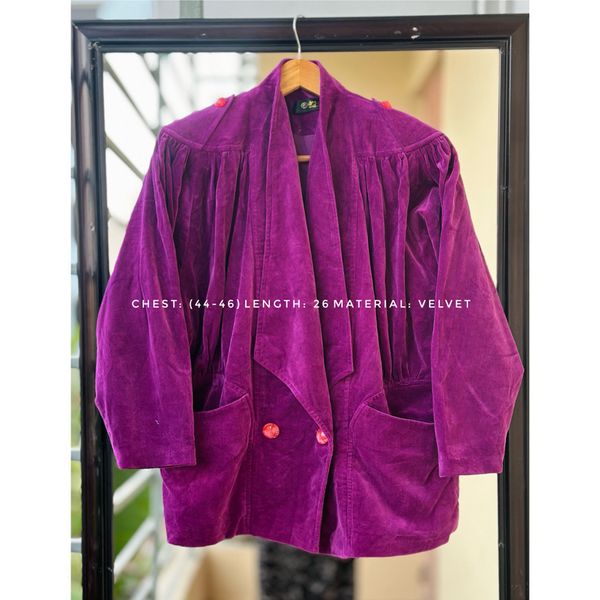Velvet Jacket