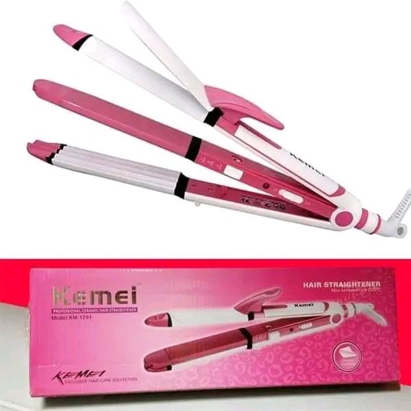Kemei 3in1 Professional Hair Straightener