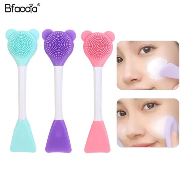 Silicon Apricot brush