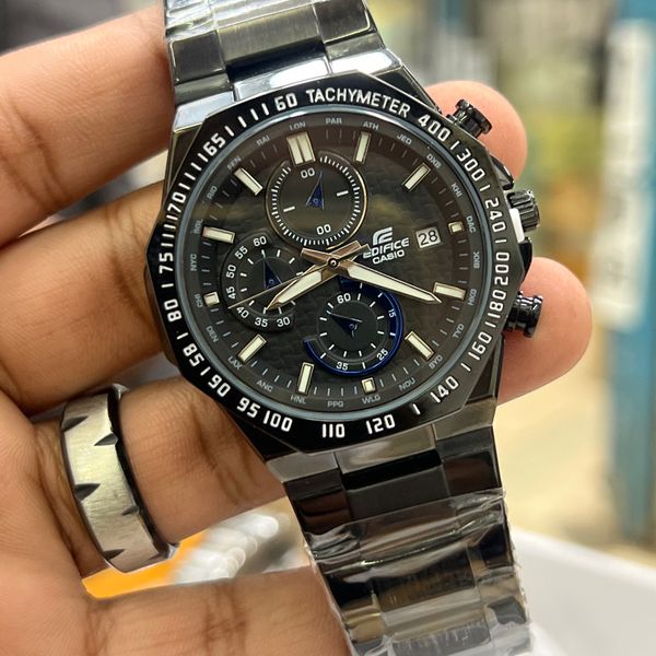 Edifice EQB 1100 black ch shajan