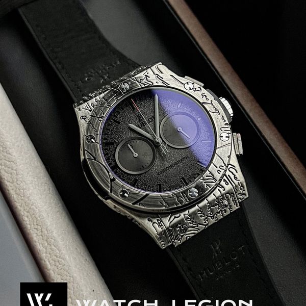 HUBLOT CF SIGNATURE SILVER BLK - SHAJAN