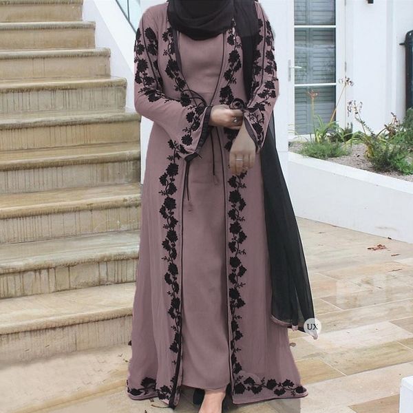 New Embroidery Abaya Borka - Image 2
