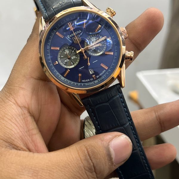 TAG BELT 2 CHRONO RG BODY BLU BELT,DIAL RUBEL