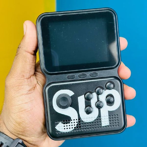 Sup M3 Video Games Consoles Retro Classic 900 Games In 1 Handheld Gaming Players Sup Console Game Box- Black Color