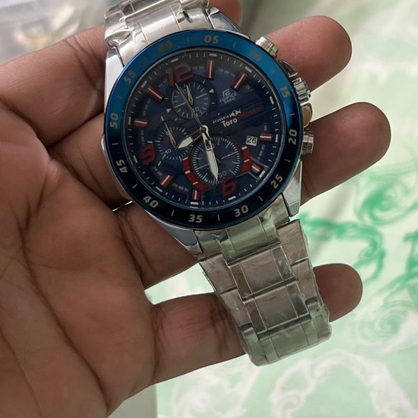 EDIFICE CH AA BLU TORRO ROSSO