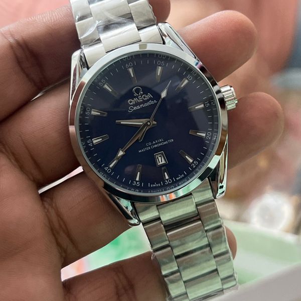 OMEGA SEAMASTER NONE CHRONO FS BLU DIAL