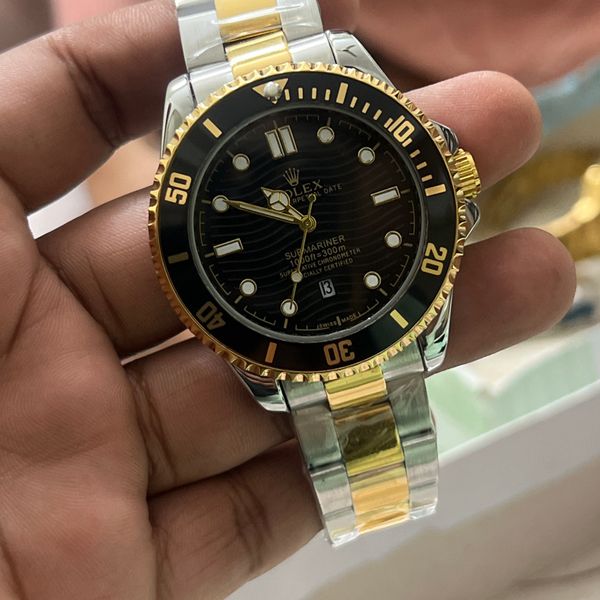 ROLEX SUB TT BLK BZEL,DIAL