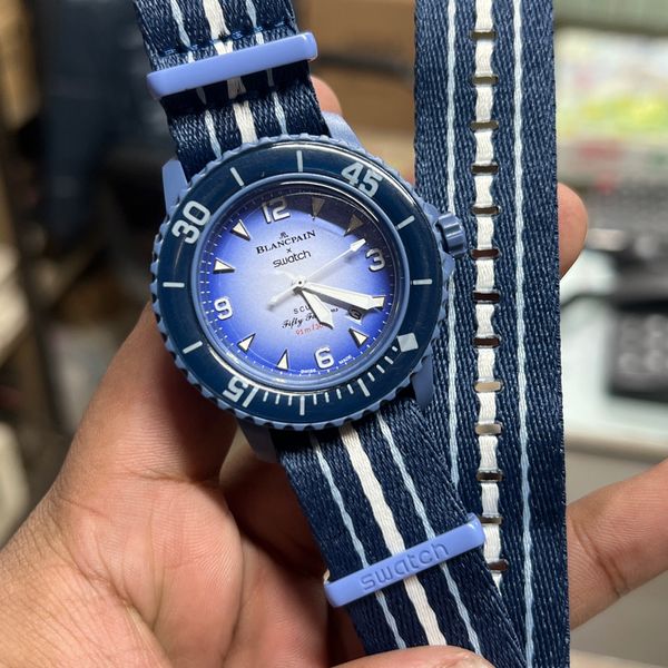 SWATCH X BLANCPAIN BLUE