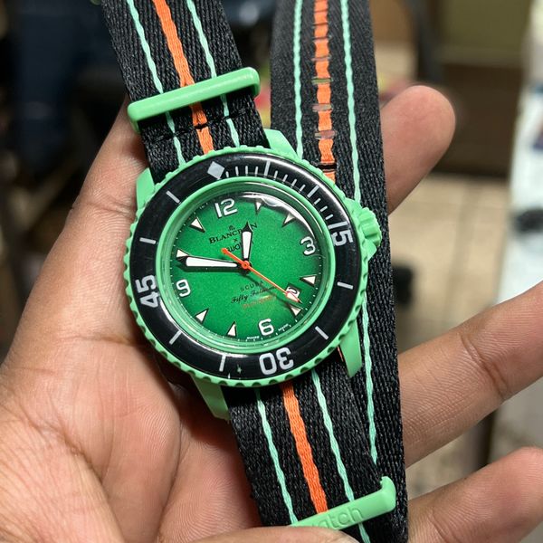 SWATCH X BLANCPAIN GREEN