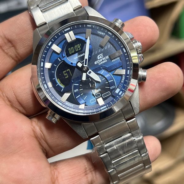 EDIFICE CH AAA ECB 30DC 1ADF FS BLU DIAL