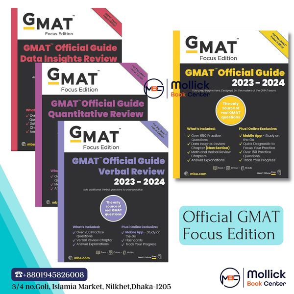 GMAT Focus Edition Official Guide 2023-2024