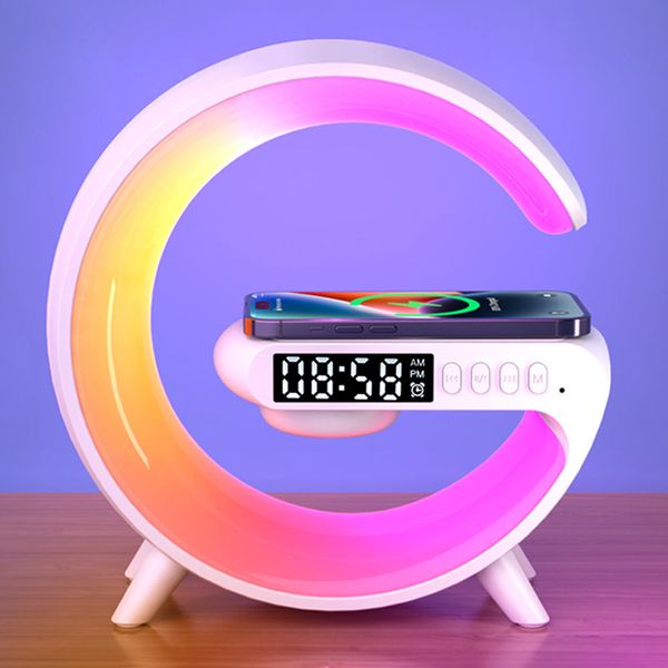 G63 Atmosphere RGB Light Bluetooth Speaker With Wireless Charging