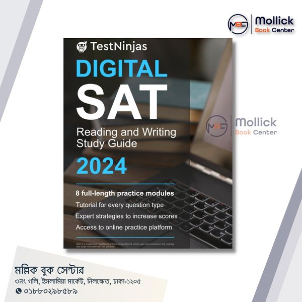Digital SAT Reading & Writing Study Guide 2024 by TestNinjas