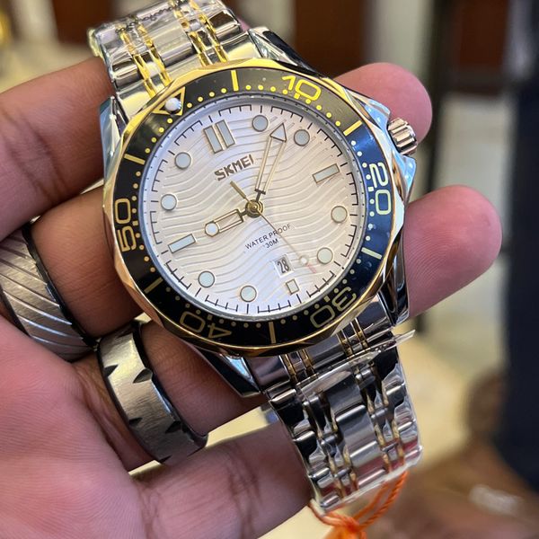 SKMEI 9276 TT WHITE DIAL