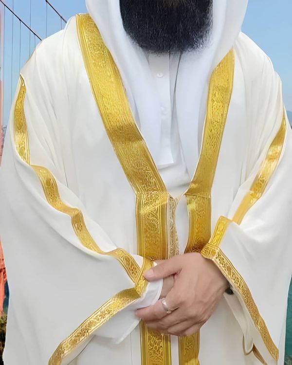 আবাকাবা অফ হোয়াইট/ক্রিম