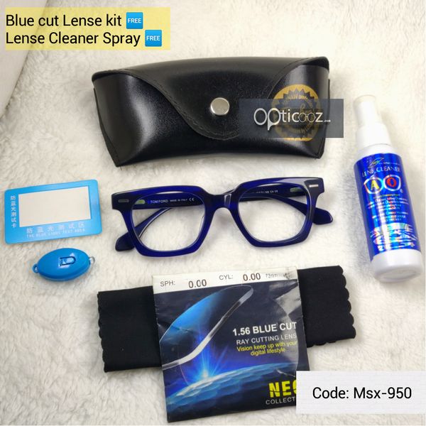 Premium Tomford Brand Stylish BlueCut Eyewear